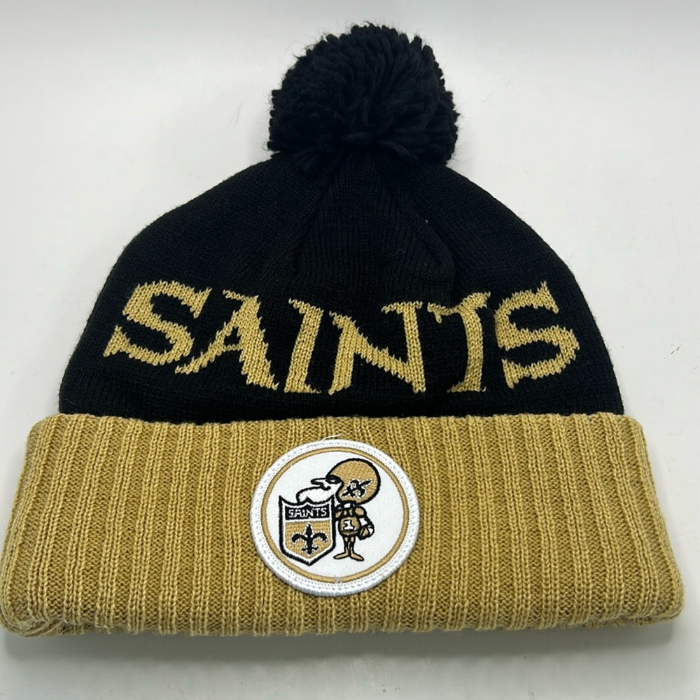 Saints beanie mitchell & ness
